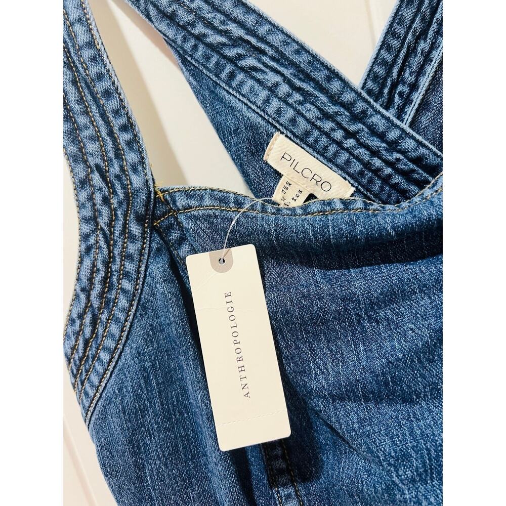 NWT❤️Pilcro Denim Midi Dress sz12 - Picture 6 of 9